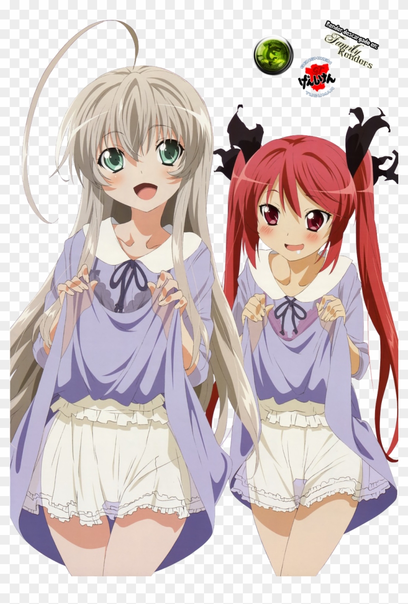 Png-nyaruko X Kuuko Yuri - Haiyore Nyaruko San Kuuko And Nyaruko Clipart #2057714