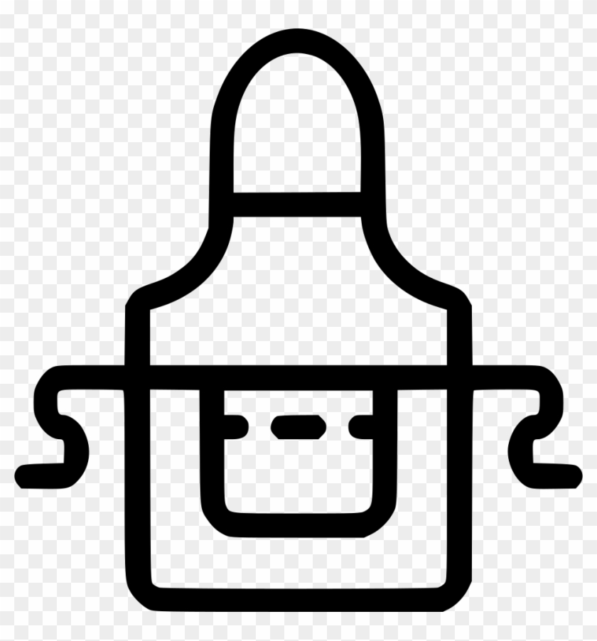 Clip Art Library Chef Apron Clipart - Png Download #2057890