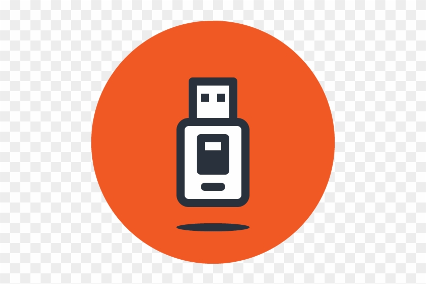 Usb Icon - Usb Flash Drive Clipart #2058301