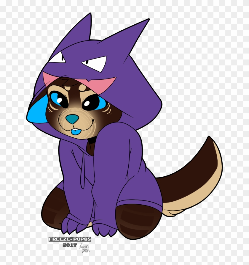 [ych Commission] Apollo Haunter Hoodie - Cartoon Clipart #2058382