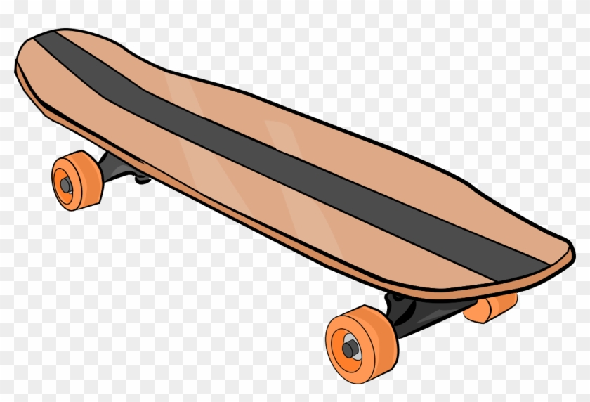 Skateboard Clipart - Png Download