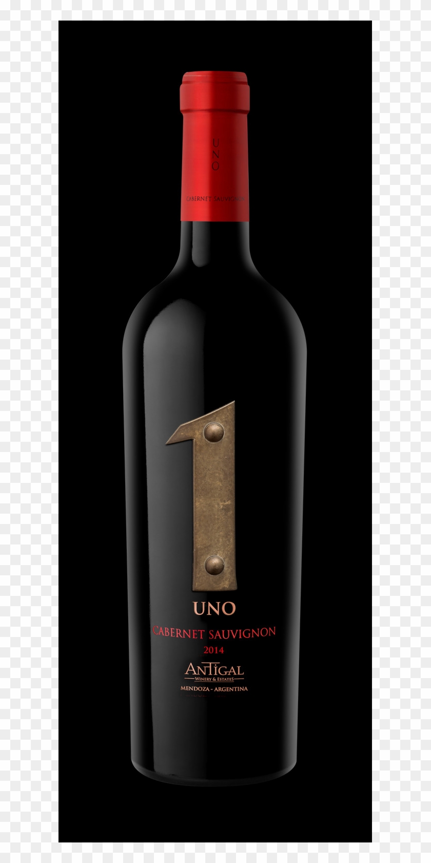 Uno Cabernet 2014 - Glass Bottle Clipart