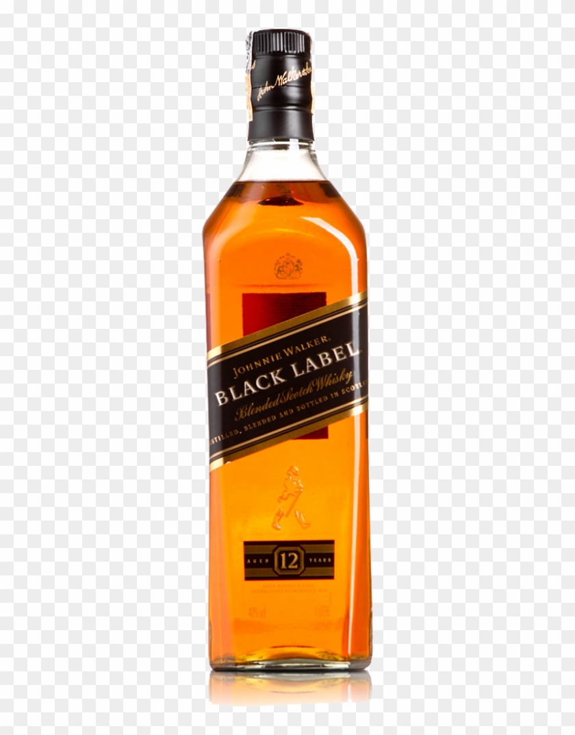 Black Label Png - Whisky Johnnie Walker Black Label 1l Clipart #2058689