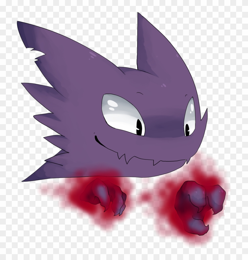 Shiny Haunter Pokédex Clipart #2058771