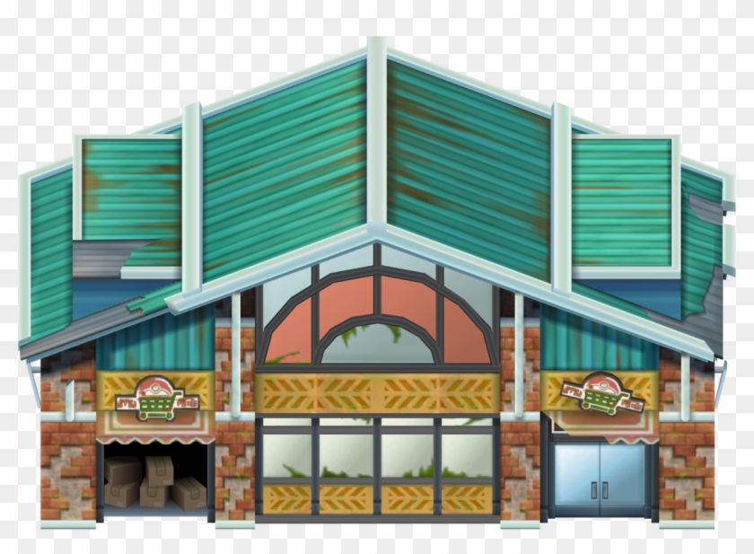 Thrifty Megamart - Architecture Clipart