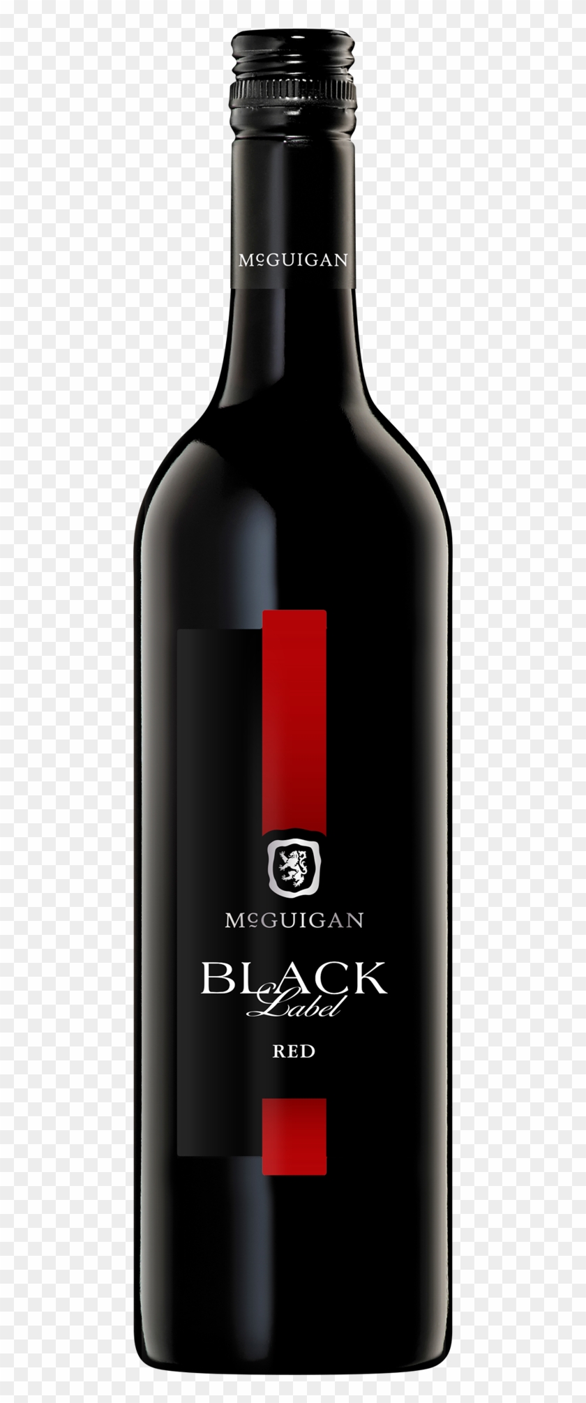 Mcguigan Black Label Red Bottle Clipart