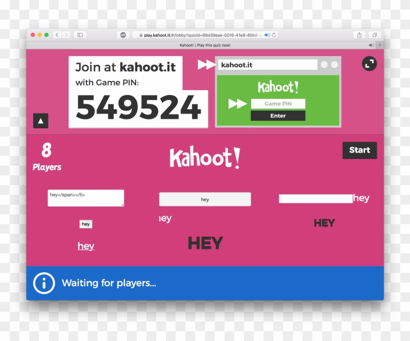 Create Your Own Kahoot Quiz - Kahoot! Clipart #2059262