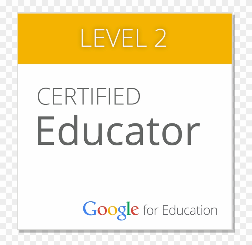 Teach - Com - Google Certified Educator Level 1 Clipart #2059382