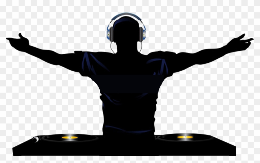 Deejay Png - Silhouette Dj Clipart #2059516