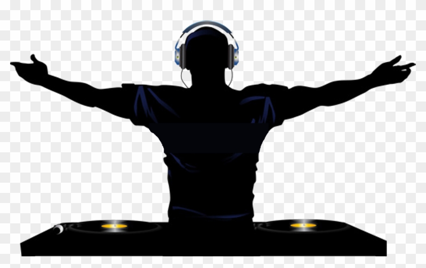 Deejay Png - Silhouette Dj Clipart