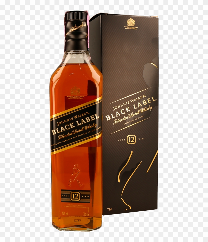 Back - Black Label Whisky Clipart