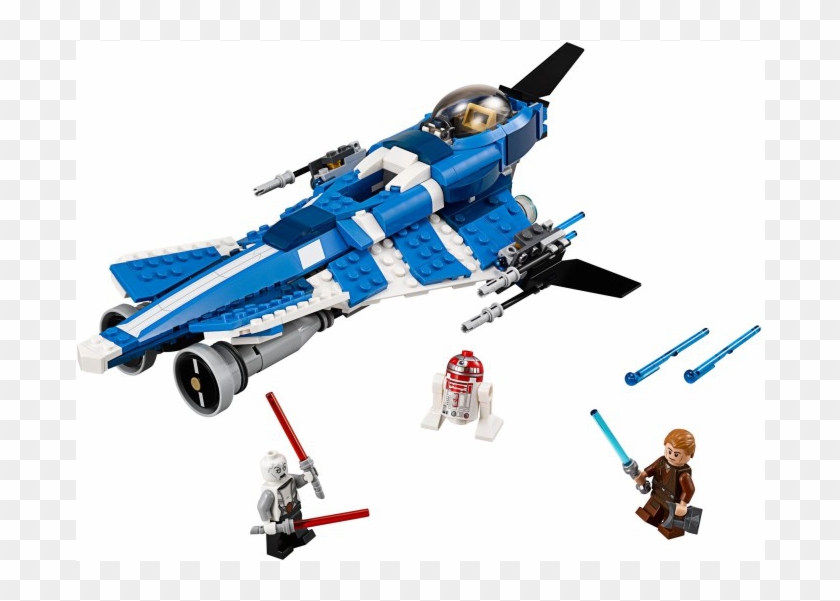 75087 Anakin's Custom Jedi Starfighter - Lego Star Wars Anakin's Custom Jedi Starfighter 75087 Clipart #2059653