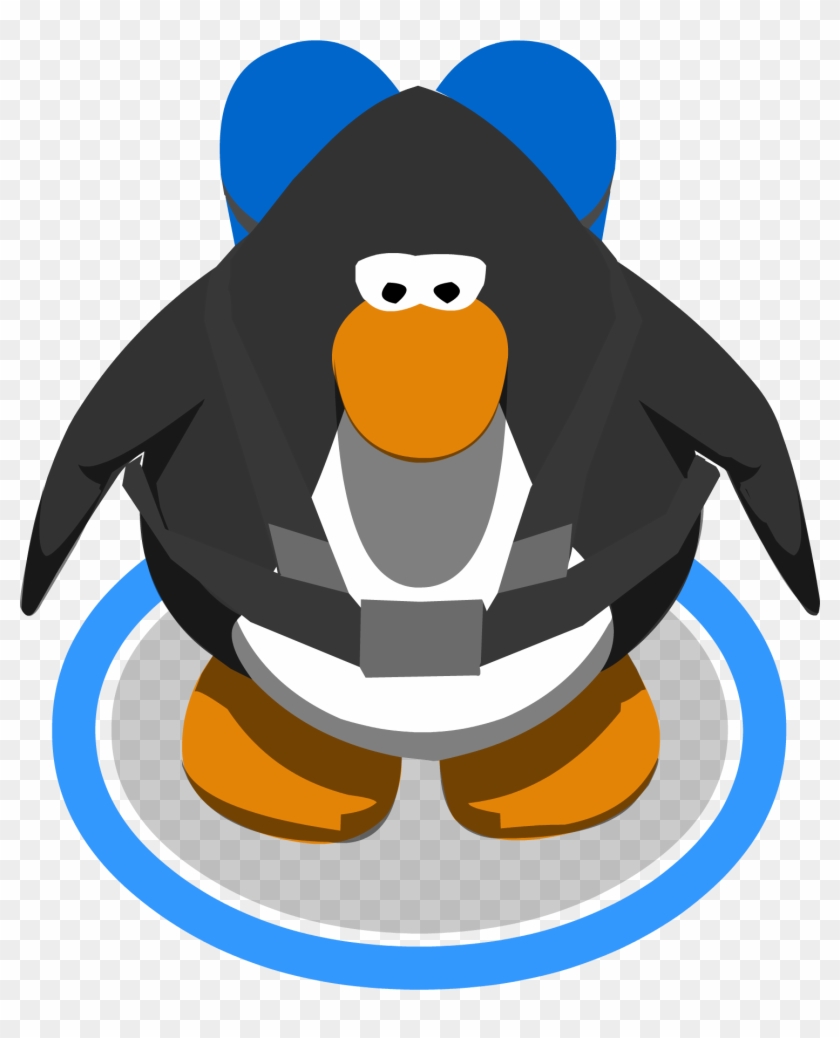 Blue Scuba Tank In-game - Club Penguin Black Penguin Clipart #2060489