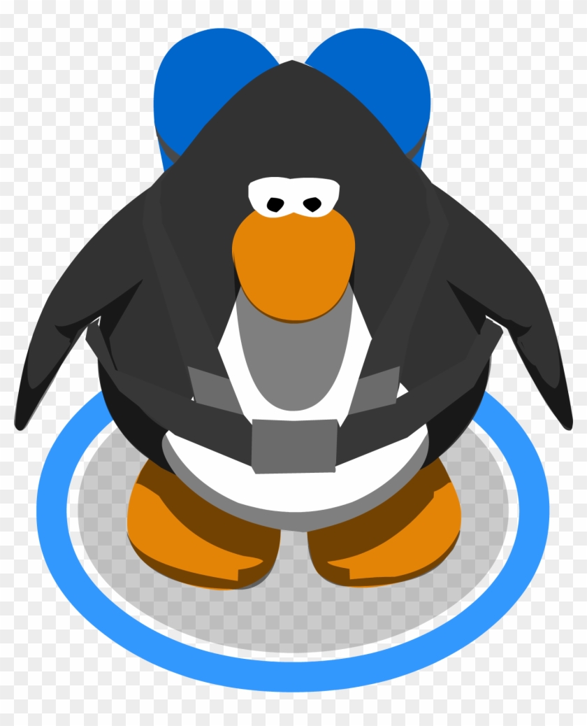 Blue Scuba Tank In-game - Club Penguin Black Penguin Clipart