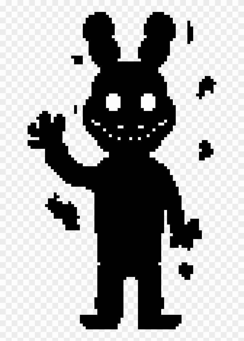 Shadow Bonnie - Cartoon Clipart