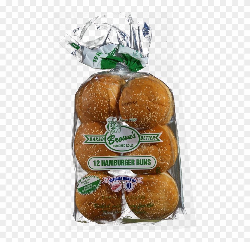 4″ Seeded - Bun Clipart