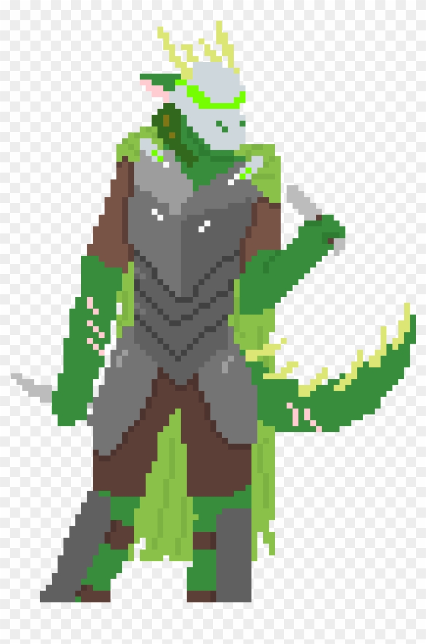 Dragonborn Warrior Clipart