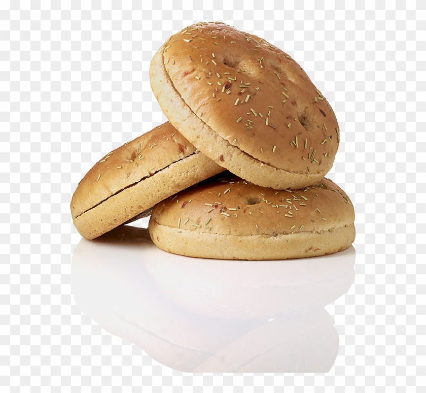 Hamburger Bun Png - Focaccia Burger Bun Clipart #2061331