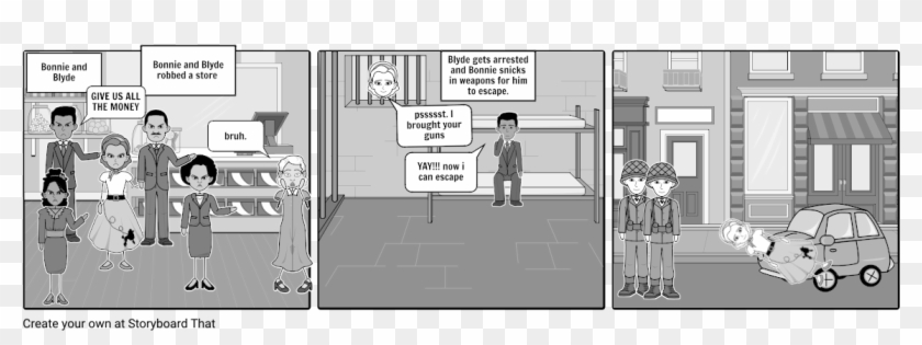 Bonnie And Blyde - Cartoon Clipart