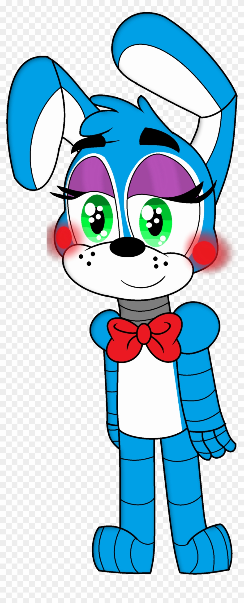 Fnaf Drawing Challenge - Fnaf Toy Bonnie Drawing Clipart #2061426