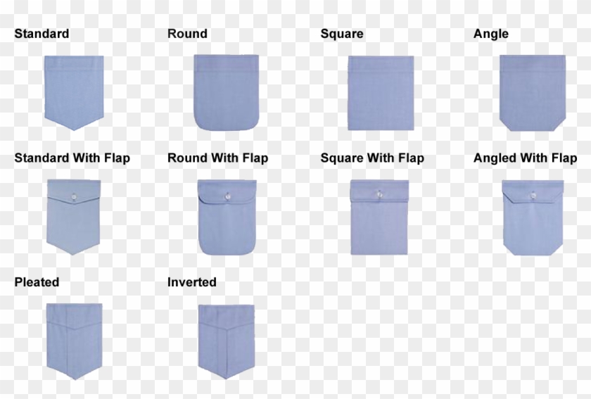 Custom Shirt Pockets - Paper Clipart