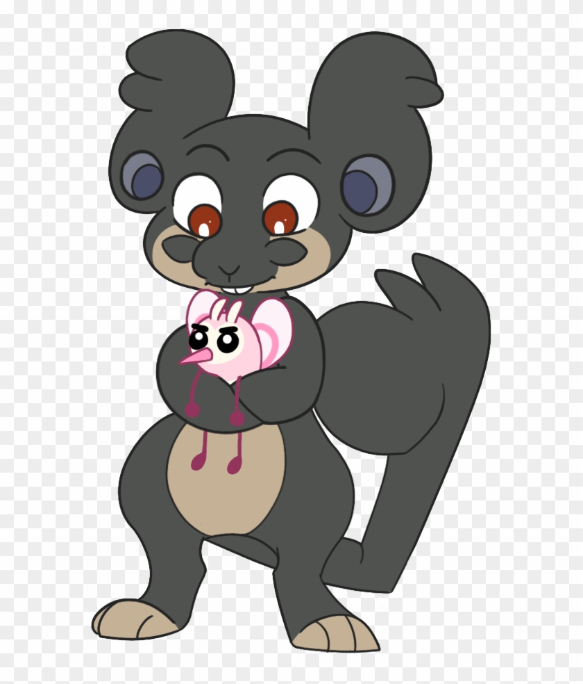 Shiny Alola Ratatta Clipart