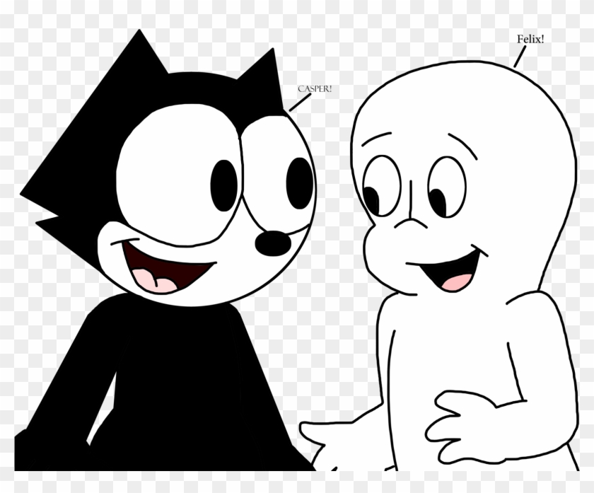 Casper Drawing Iphone - Felix The Cat Drawing Clipart