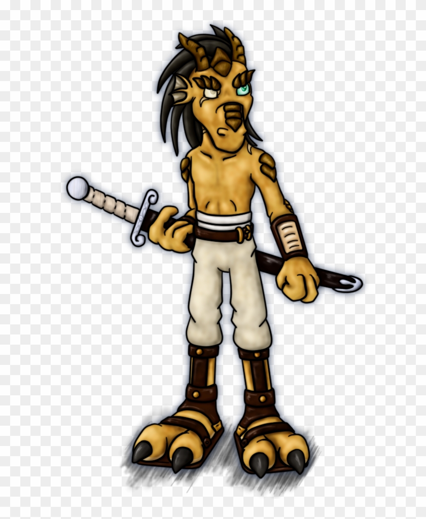 Dragonborn Garrus By Hunterbahamut - Cartoon Clipart #2061662