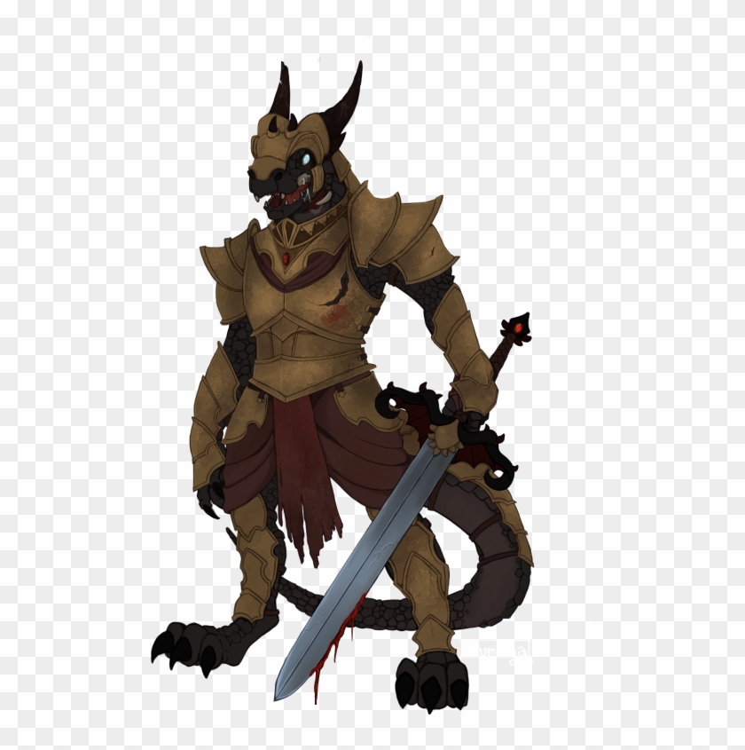 Here's A Nice Cute Undead Dragon Born Boi - Cartoon Clipart #2061721