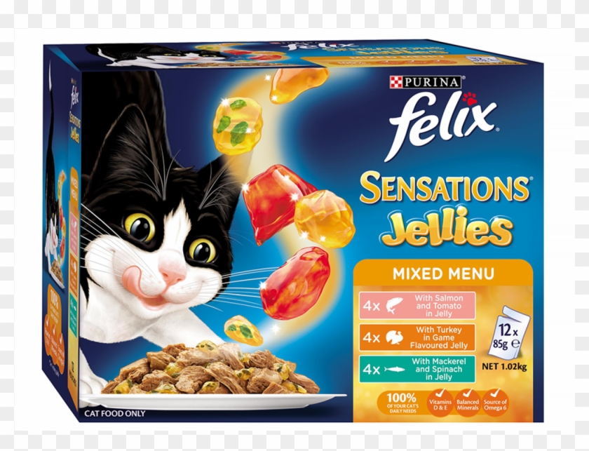 More Views - Felix Cat Food Jelly Clipart #2061750