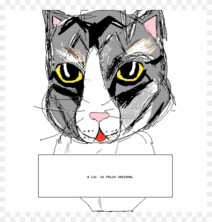 Domestic Short-haired Cat Clipart #2062145