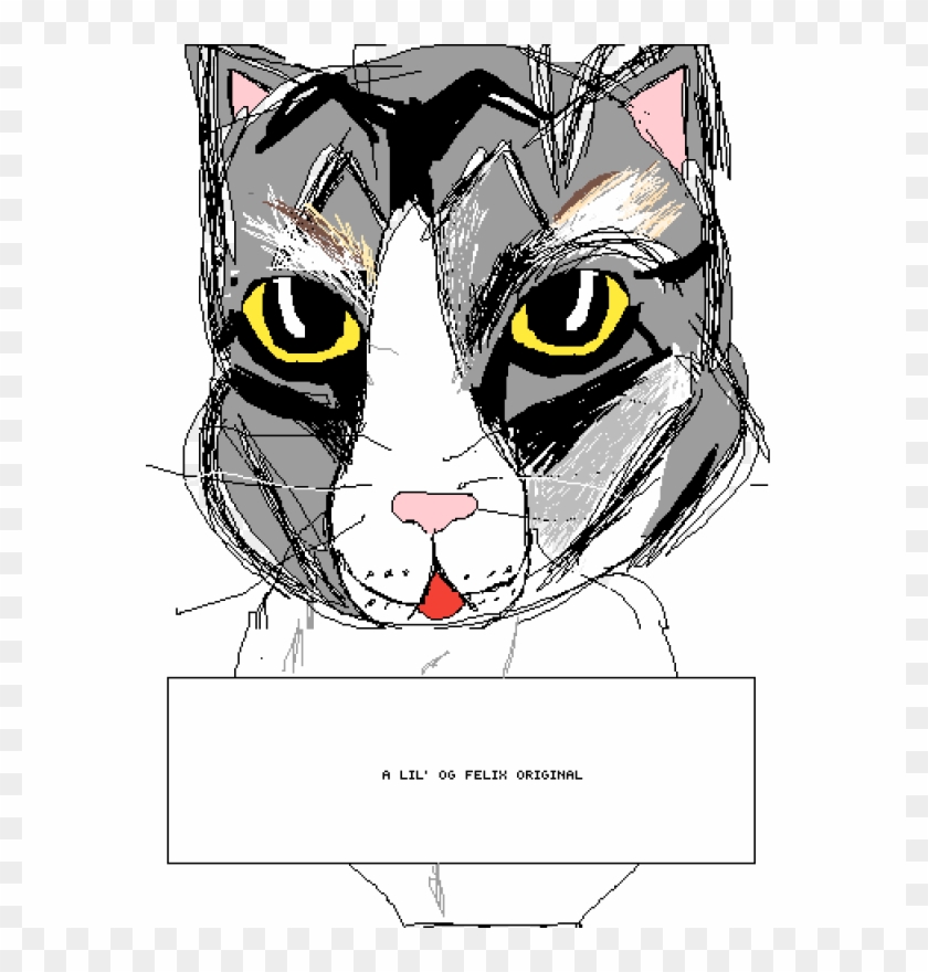 Domestic Short-haired Cat Clipart