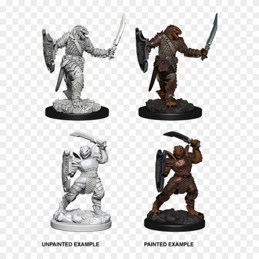 Wzk73341 Dragonborn Paladin $4 - Nolzur's Marvelous Miniatures Dragonborn Paladin Clipart #2062166