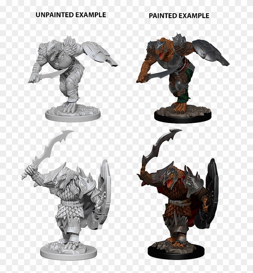 Dungeons & Dragons Nolzur's Marvelous Miniature Dragonborn - Dungeons & Dragons Nolzur's Marvelous Unpainted Clipart #2062198