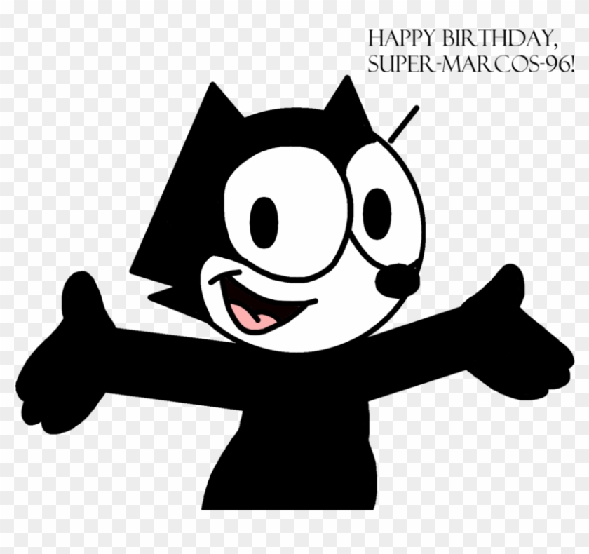 Felix Wishes To Me By Marcospower On - Bootleg Felix The Cat Clipart #2062285