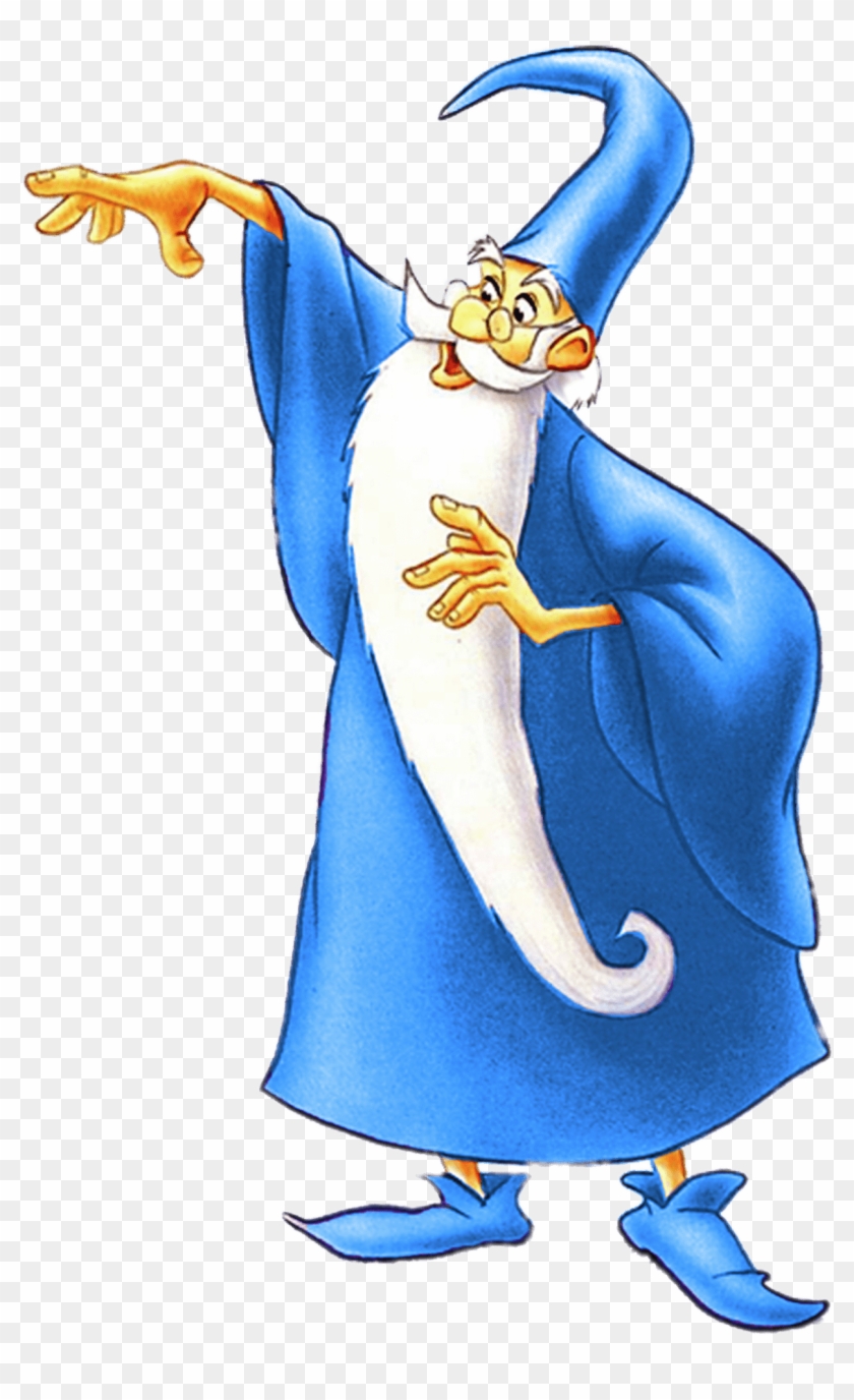 Download - Merlin The Wizard Cartoon Clipart