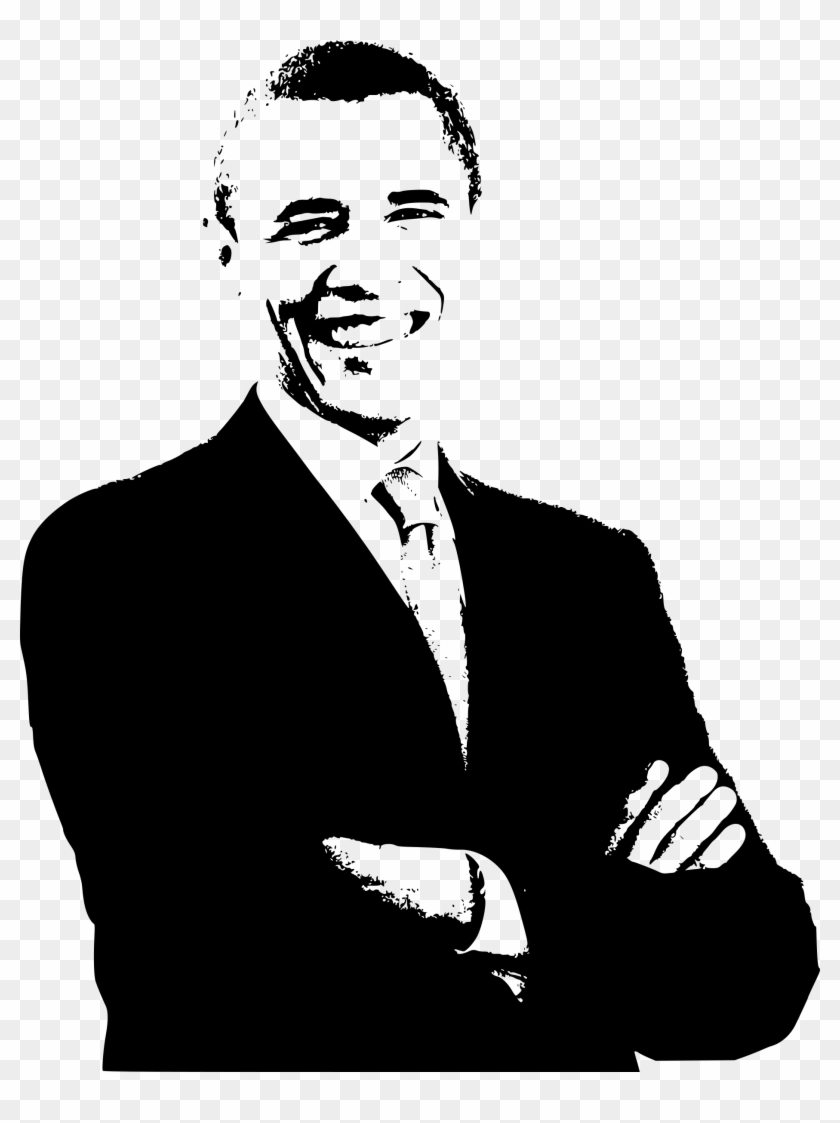 This Free Icons Png Design Of Barack Obama Print - Barack Obama Clip Art Transparent Png