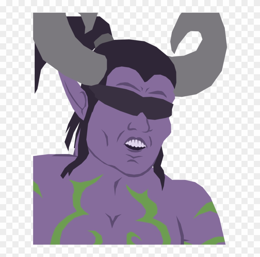 View Samegoogleiqdbsaucenao Illidari Bruh , - Cartoon Clipart #2063312