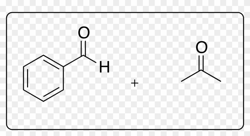 Aldol Condensation - Cinnamaldehyde - 4 Methylbenzophenone Clipart