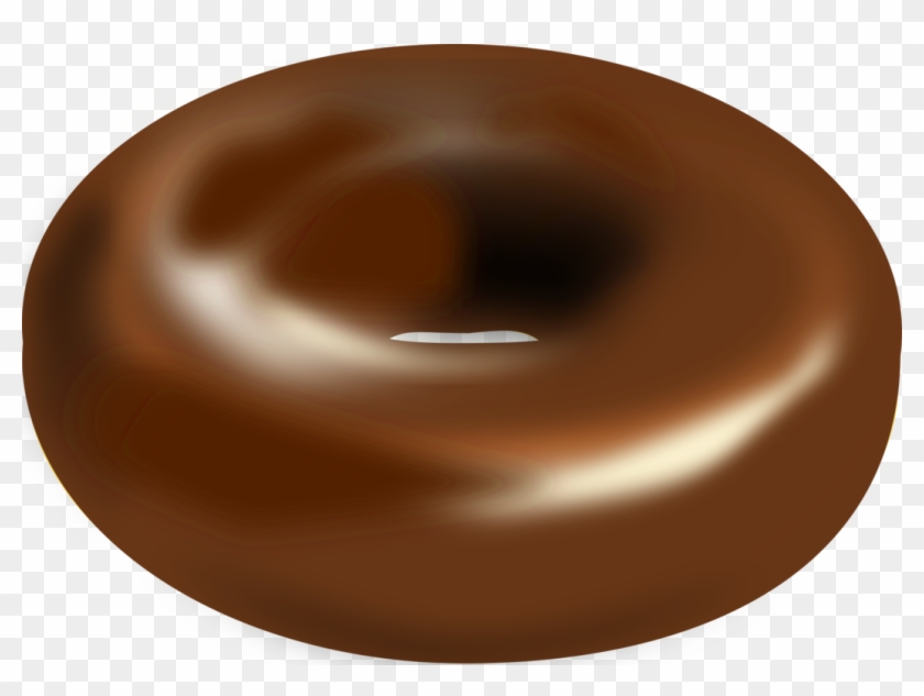 Dunkin' Donuts Chocolate Download Powdered Sugar - Things That Are Brown Clipart - Png Download