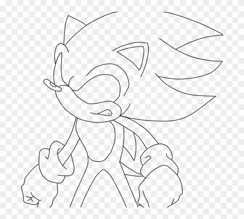 super sonic coloring pages  dark sonic colouring clipart