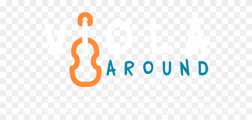Viola Around The World - Violin Clipart #2064643