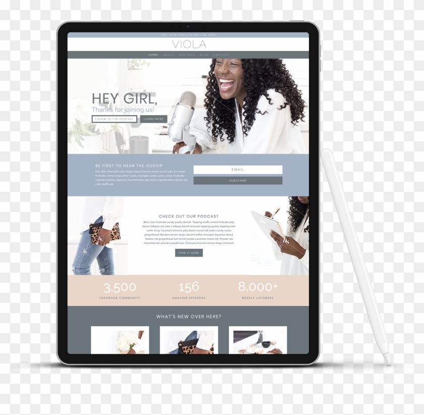 The Viola - Website Clipart