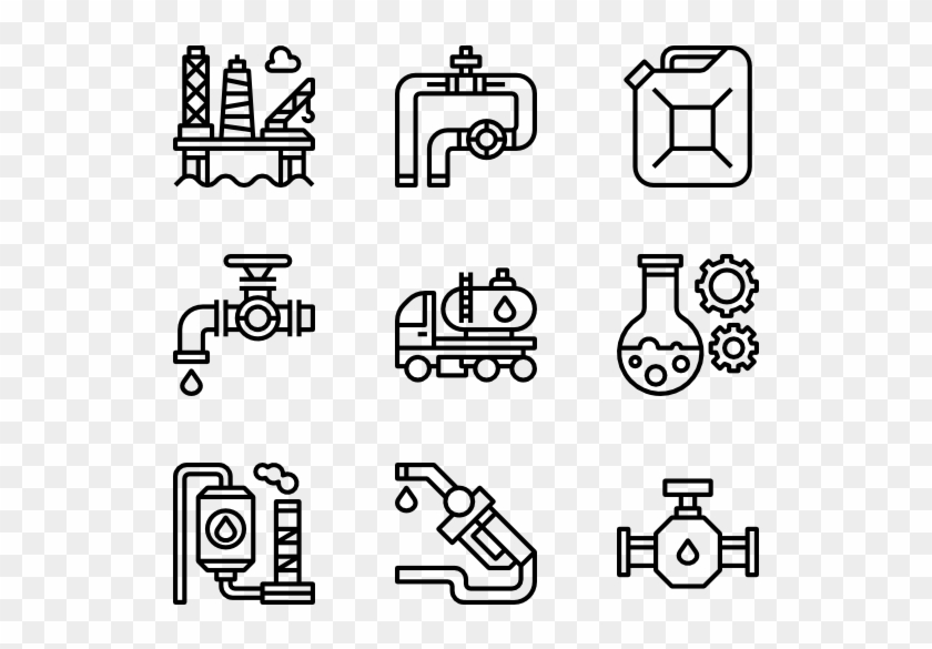 Oil Industry - Agriculture Icon Free Clipart