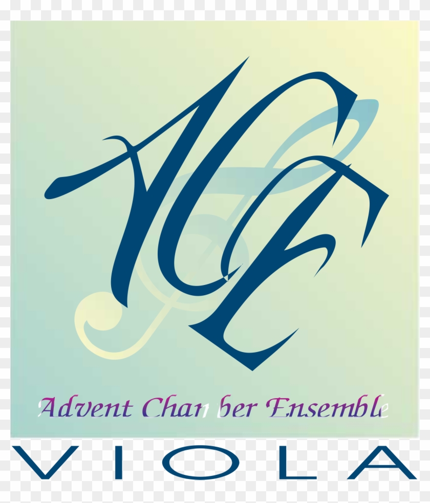 Ace Viola Logo Png Transparent - Calligraphy Clipart