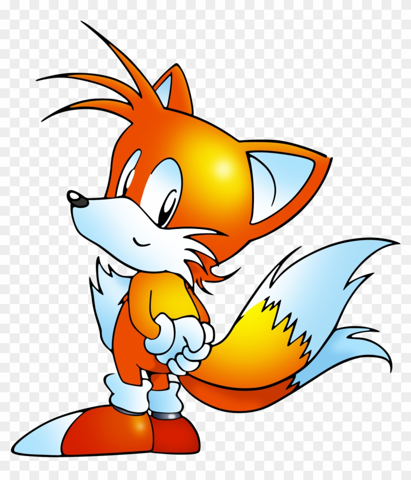 Chaos Super Sonic - Classic Miles Tails Prower Clipart #2064911
