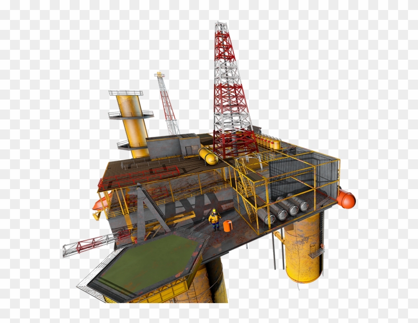 Serious Games Using Digital Twins Of Offshore Oil & - Construction Clipart