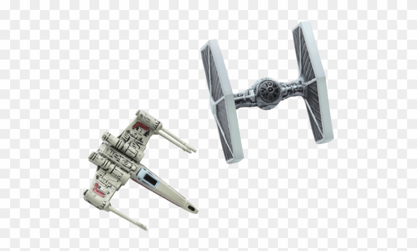 X-wing & Tie Fighter Magnet Set - Airplane Clipart