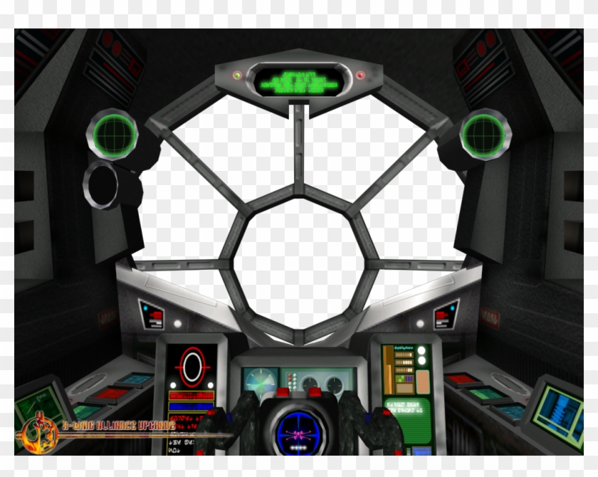 Tie Advanced X 1 Cockpit Image - X Wing Alliance Cockpit Clipart #2065116