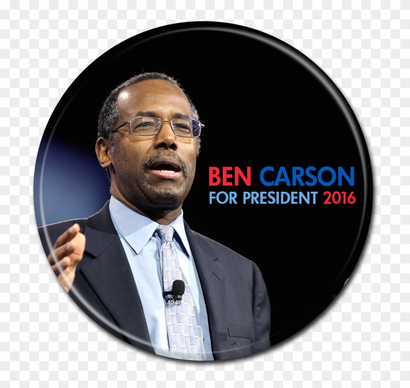 Ben Carson Button - Hush Sound So Sudden Clipart #2065173